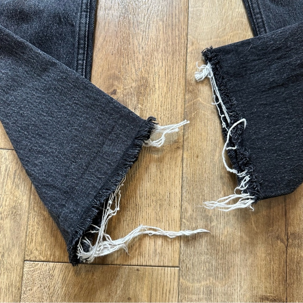Urban Outfitters BGB Dillon Charcoal Black Relaxed Fit Jeans Size 27 - Picture 6 of 13